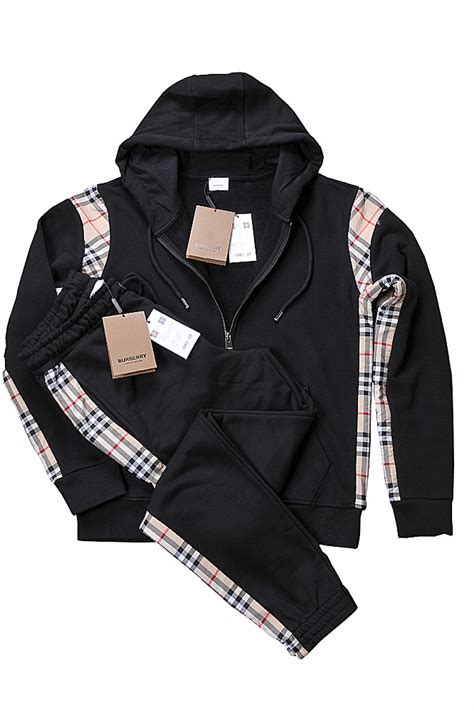 burberry sport mens tracksuit|Burberry tracksuit.